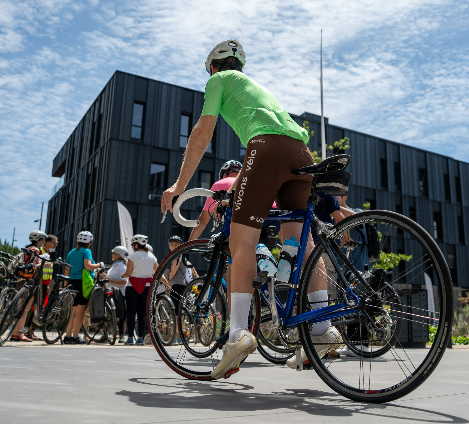 Photo parcours à vélo pour le Rallye Escape Game de AG2R