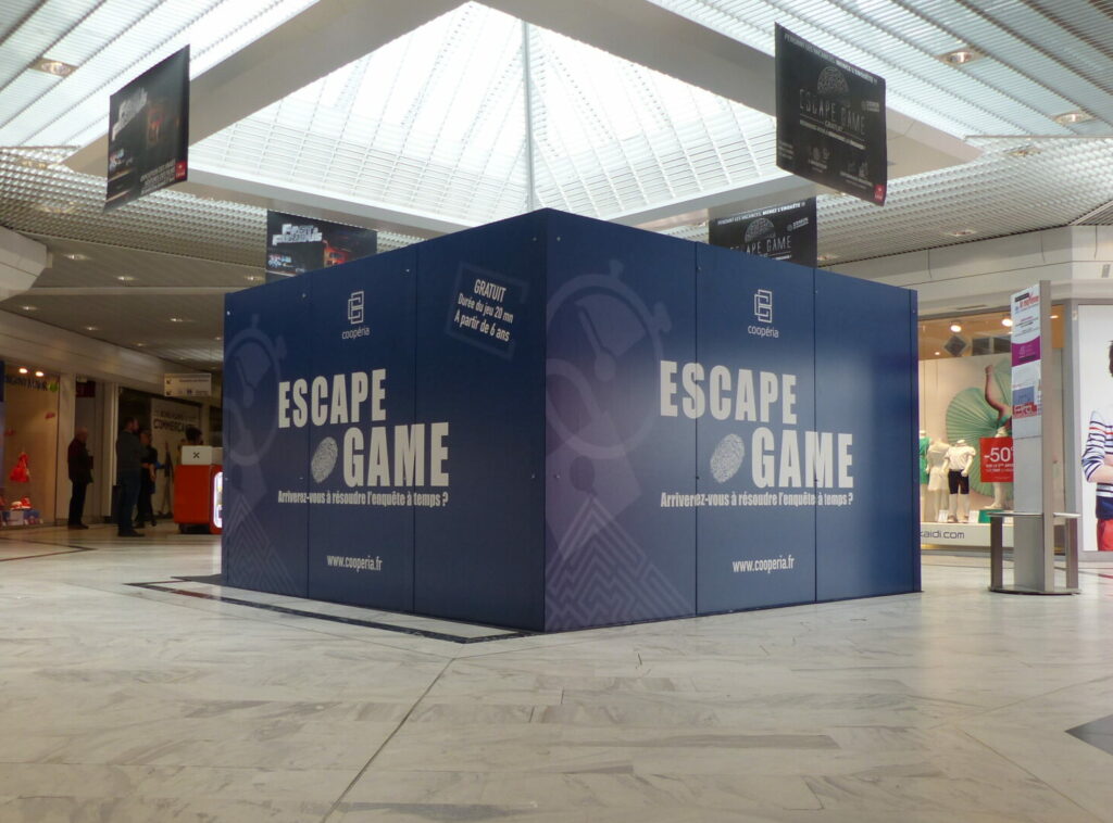 Escape Game centres commerciaux